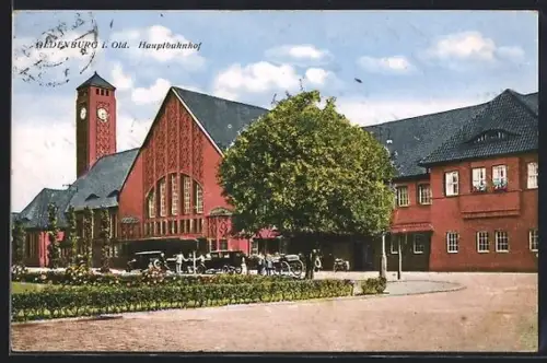 AK Oldenburg i. Old., Hauptbahnhof