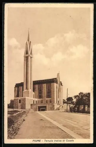 AK Fiume, Tempio Votivo di Cosala