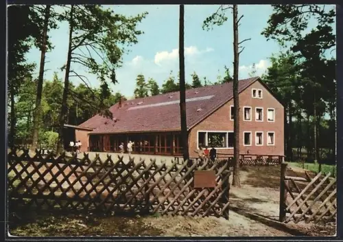 AK Bispingen /Lüneburger Heide, Jugendherberge des Landesverbandes Hannover