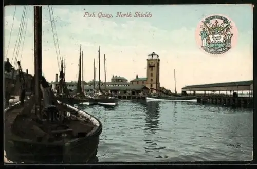 AK North Shields, Fish Quay, Coat of Arms