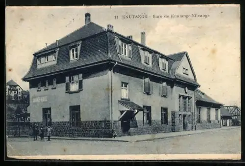 AK Knutange, Gare de Knutange-Nilvange, Bahnhof
