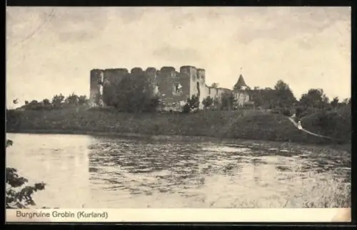 AK Grobin /Kurland, Burgruine