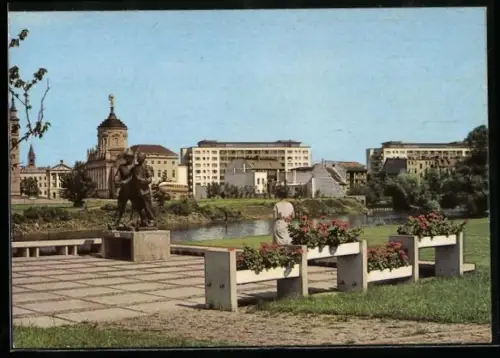 AK Potsdam, auf der Freundschaftsinsel