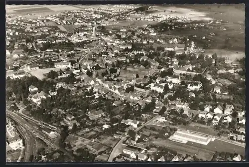 AK Vechta i. O., Teilansicht, Fliegeraufnahme