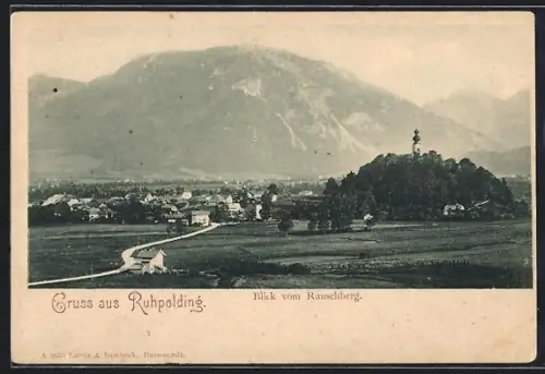 AK Ruhpolding, Blick vom Rauschberg