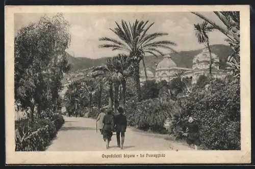 AK Ospedaletti /Ligure, La Passeggiata