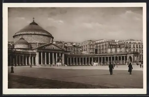 AK Napoli, Piazza Plebiscito e Chiesa di S. Francesco da Paola