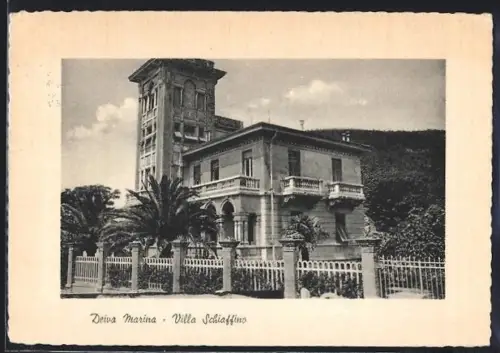 AK Deiva Marina /La Spezia, Villa Schiaffino