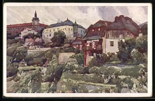 AK Kuttenberg / Kutna Hora, Z arcidekanské zahrady