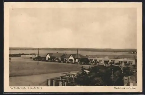 AK Swakopmund, Teilansicht mit Blick auf den Fluss