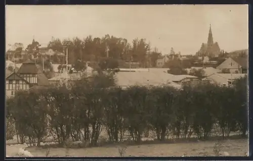 AK Lüderitzbucht, Ortsansicht mit Kirche