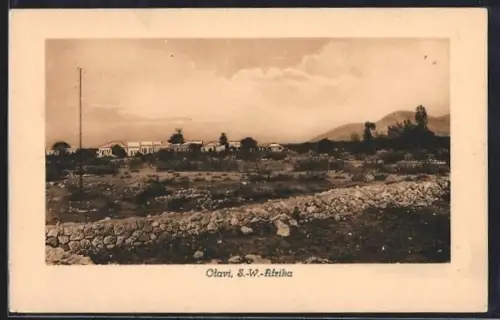 AK Otavi, Ortsansicht, S.-W.-Afrika