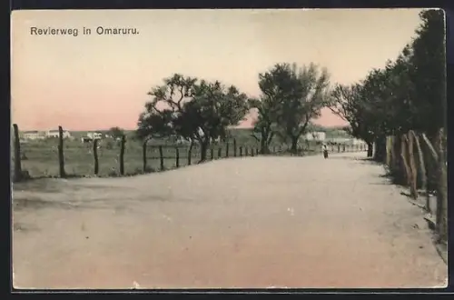 AK Omaruru, Revierweg in Omaruru