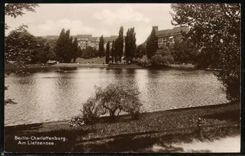 AK Berlin-Charlottenburg, Am Lietzensee