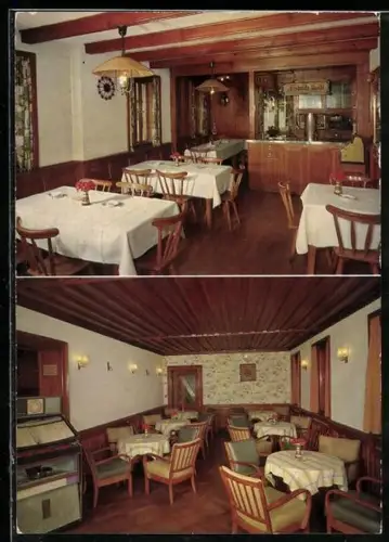 AK Mering, Hotel-Gaststätte Café Niedermaier, Münchener Strasse 5