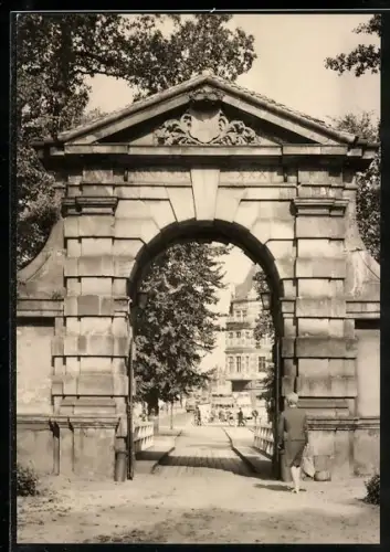 AK Berlin-Köpenick, Eingangstor zur Schlossinsel