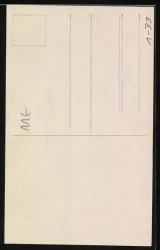 AK Portrait von Max Reger im Smoking