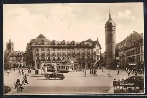 AK Darmstadt, Ernst-Ludwigplatz