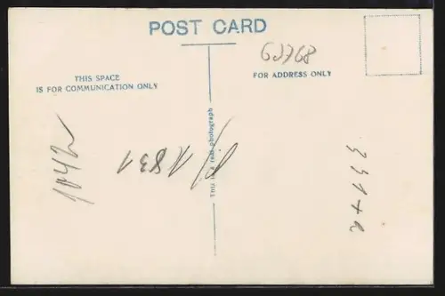 AK Glasgow, George V Bridge, Strassenbahn