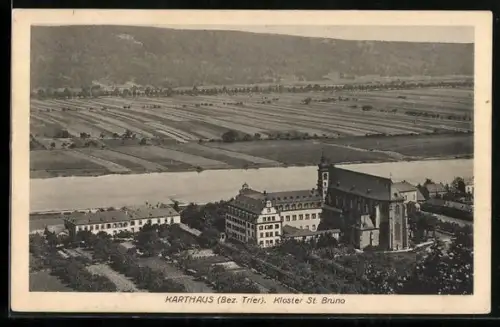 AK Karthaus /Trier, Kloster St. Bruno