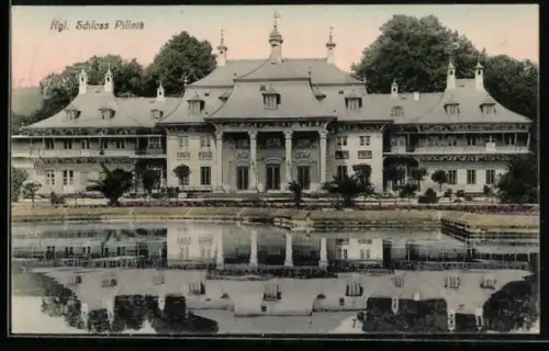 AK Dresden-Pillnitz, Königliches Schloss