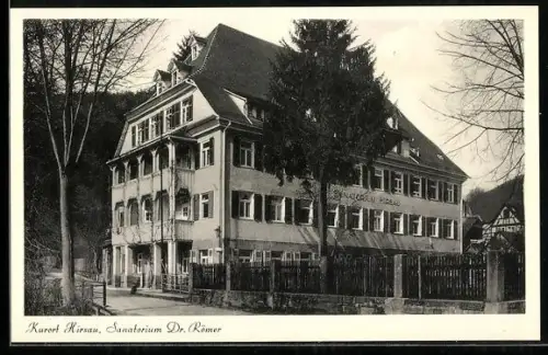 AK Hirsau, Sanatorium Dr. Römer