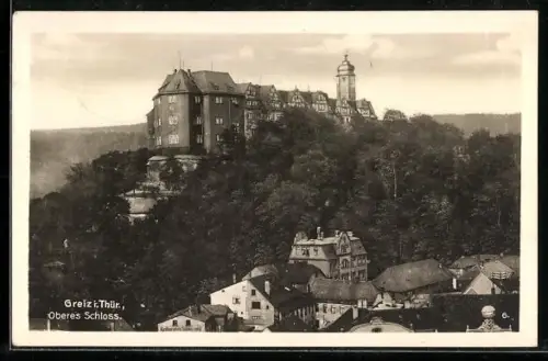AK Greiz i. Thür., Oberes Schloss