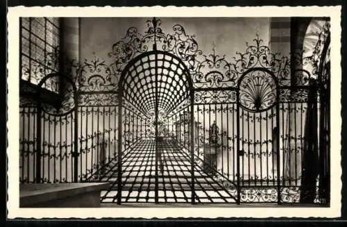 AK Insel Reichenau /Bodensee, Münster, Barockes Chorgitter