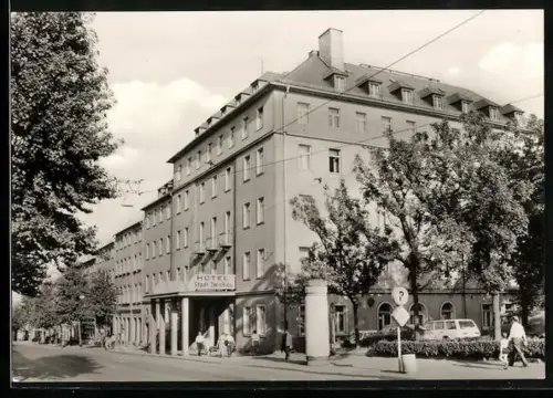AK Zwickau /Sa., Hotel Stadt Zwickau