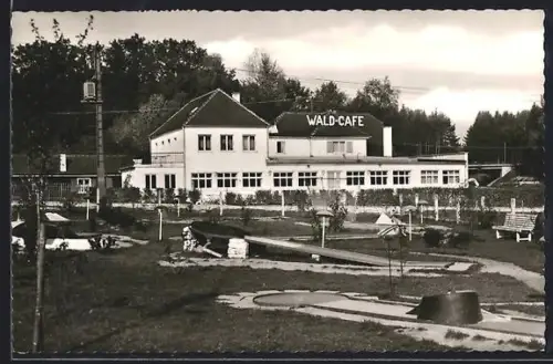 AK Horgau, Wald-Café mit Minigolf-Anlage