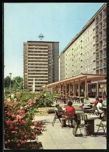 AK Karl-Marx-Stadt, Partie am Rosenhof