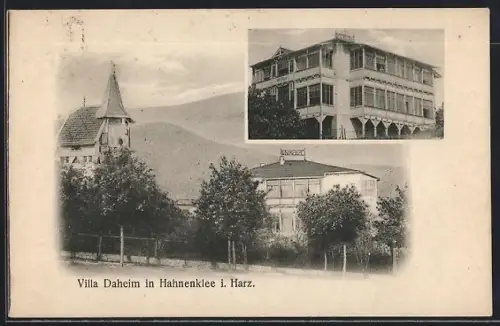 AK Hahnenklee i. Harz, Hotel Villa Daheim