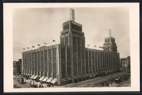 AK Berlin /Hermannplatz-Neukölln, Karstadt-Warenhaus 1929