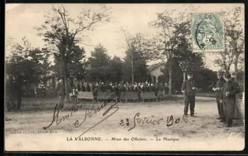 AK La Valbonne, Mess des Officiers, La Musique