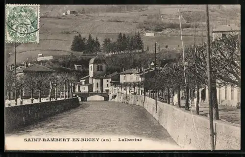 AK Saint-Rambert-en-Bugey, Lalbarine, Kanalpartie