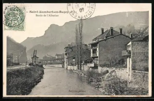 AK Sainit-Rambert-en-Bugey /Ain, Bords de l`Albarine