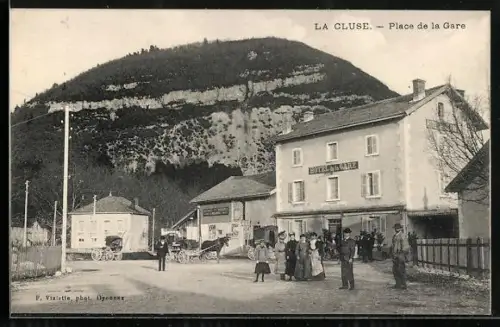 AK La Cluse, Place de la Gare