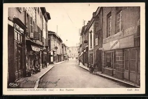 AK Chatillon-Sur-Chalaronne /Ain, Rue Pasteur