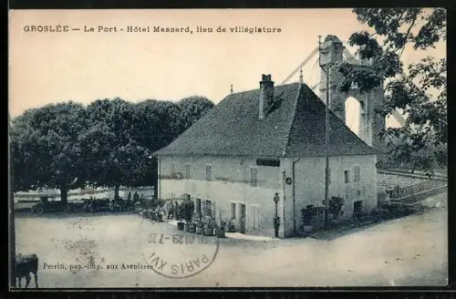 AK Groslée, Le Port, Hotel Massard