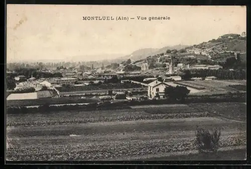 AK Montluel /Ain, Vue générale