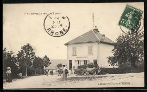 AK Hauteville /Ain, La Poste