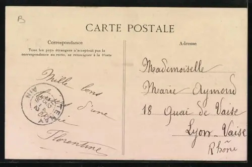 AK Tenay /Ain, Rue de la Gare