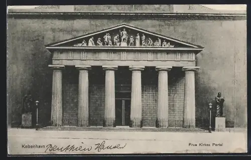 AK Kobenhavn, Frue Kirkes Portal