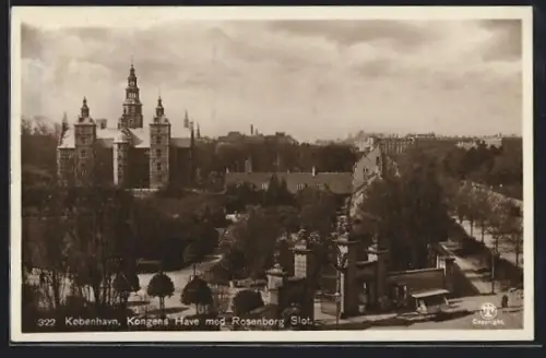 AK Kobenhavn, Kongens Have med Rosenborg Slot