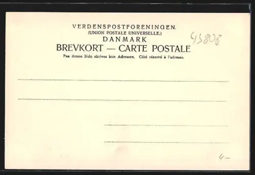 AK Kobenhavn, Amalienborg, Kolonaden