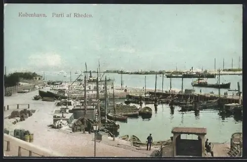 AK Kobenhavn, Parti af Rheden, Hafen