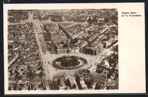 AK Kobenhavn, Kongres Nylorv set fra Flyvemaskine
