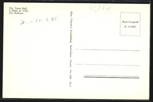 AK Kobenhavn, Raadhuset