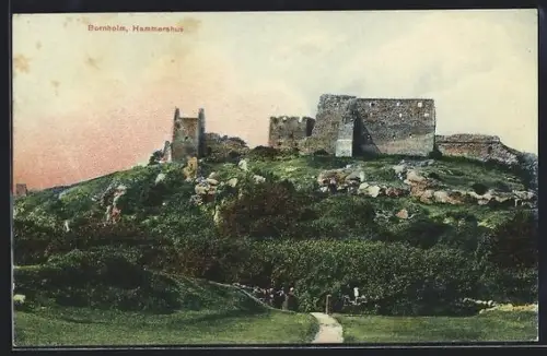 AK Hammershus /Bornholm, Panorama