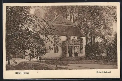 AK Klein-Heere, An der Obstweinkelterei